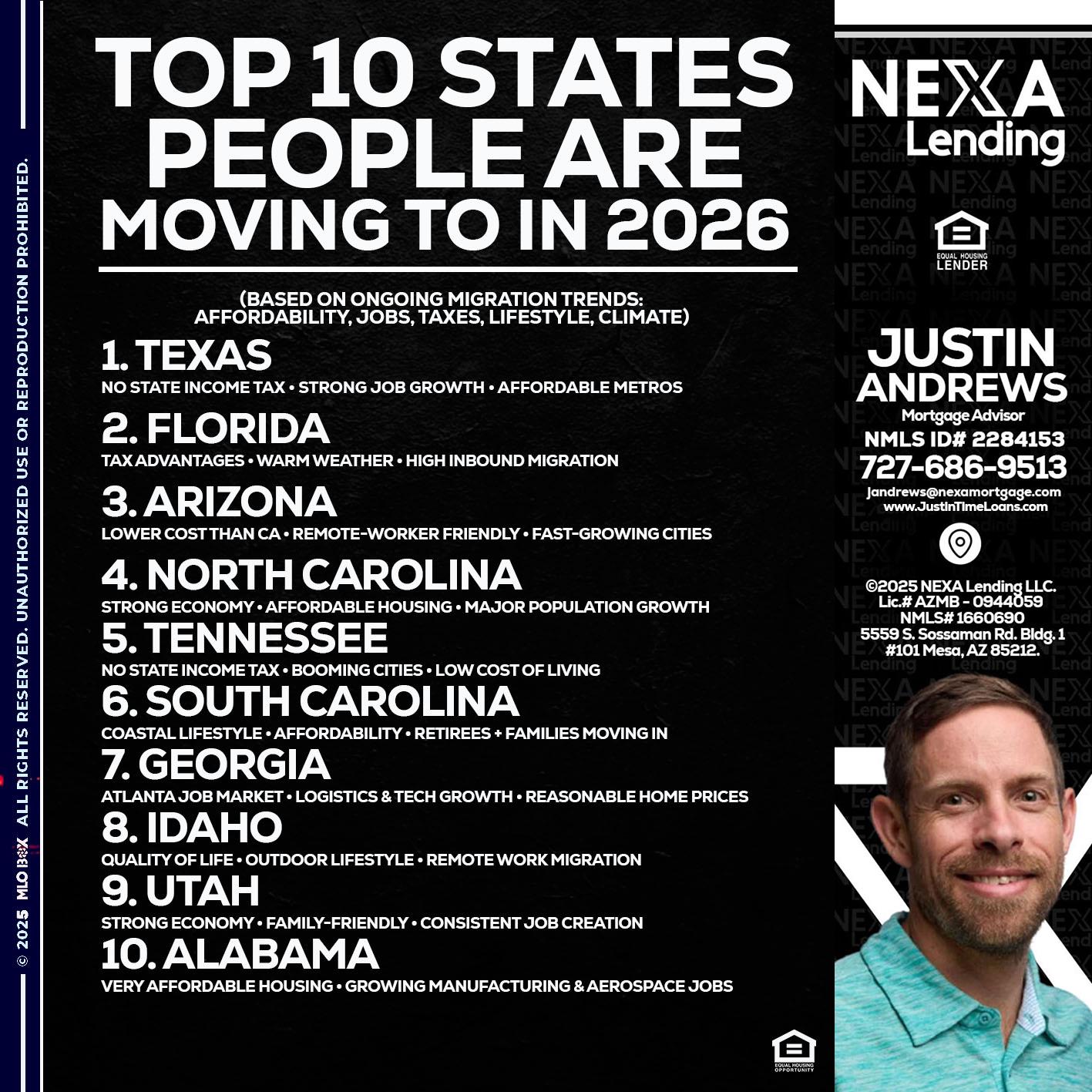 top 10 - Justin Andrews -Mortgage Advisor