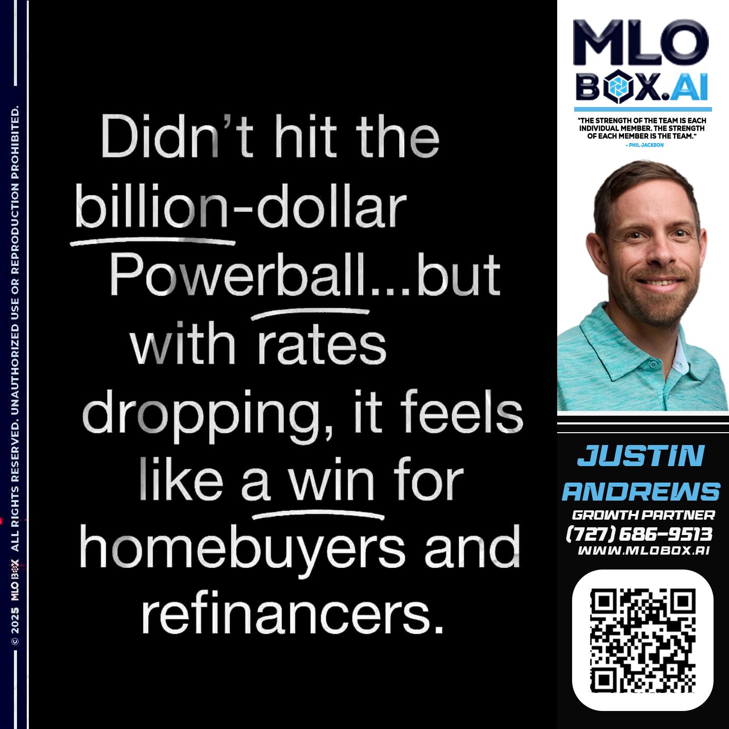 DIDNT HIT - Justin Andrews -Mortgage Advisor