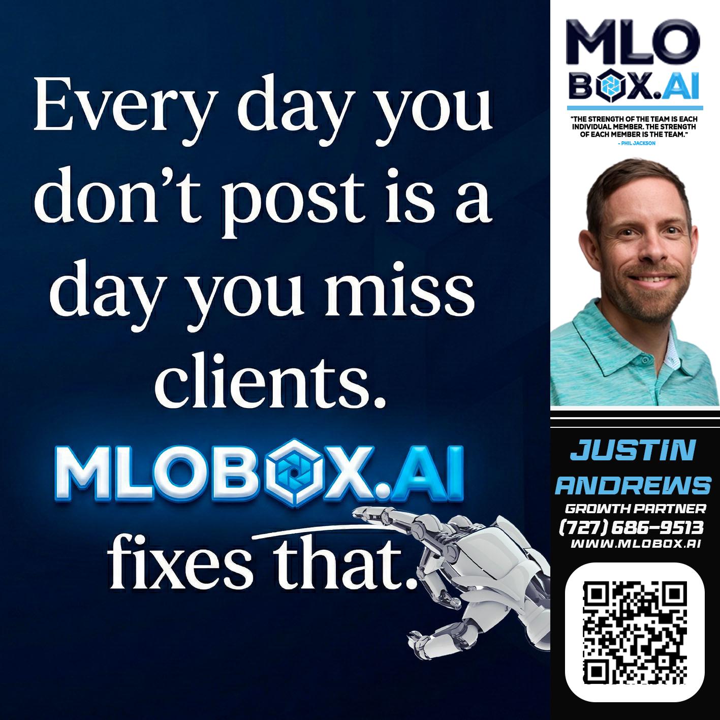 everyday - Justin Andrews -Mortgage Advisor