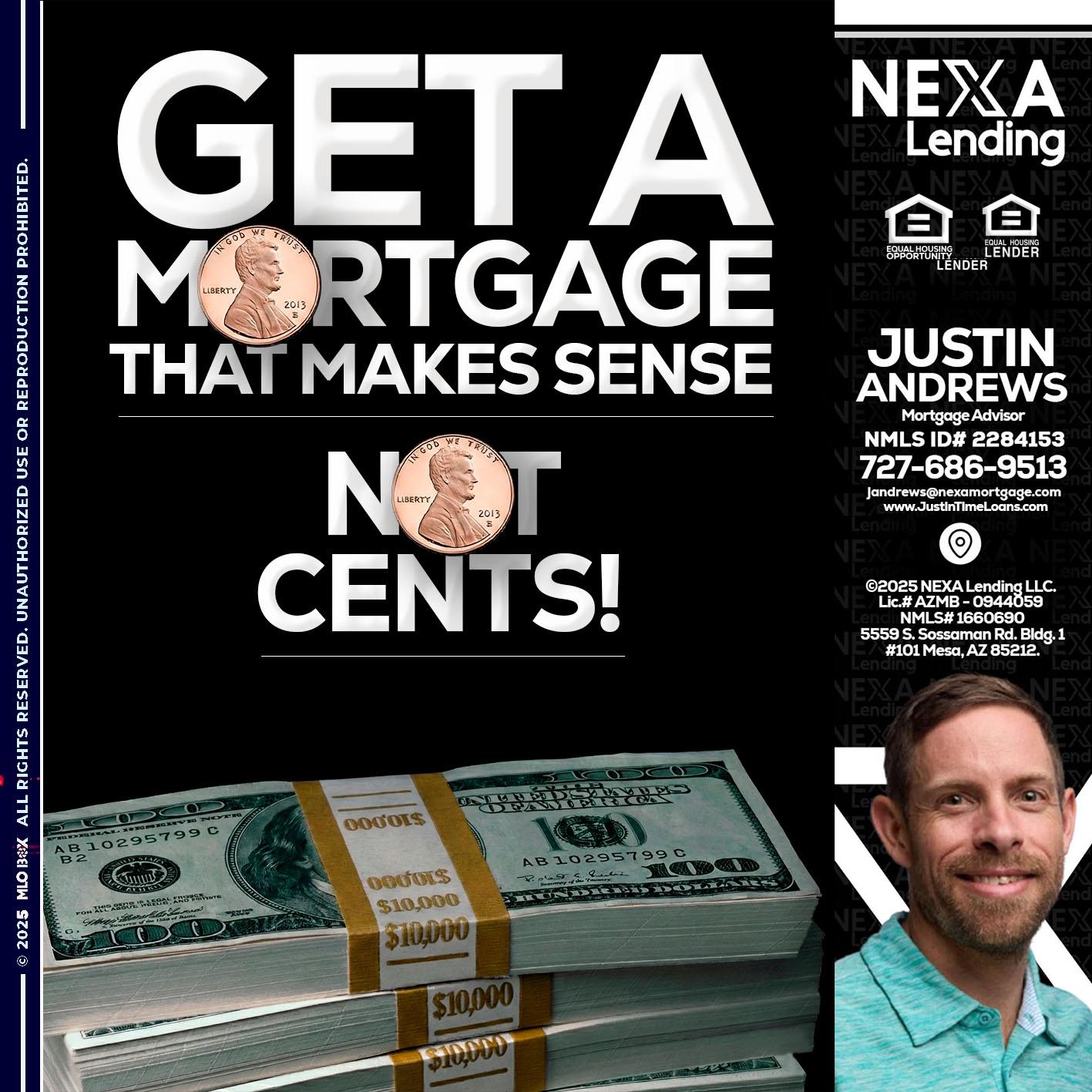 get a mortgage - Justin Andrews -Mortgage Advisor