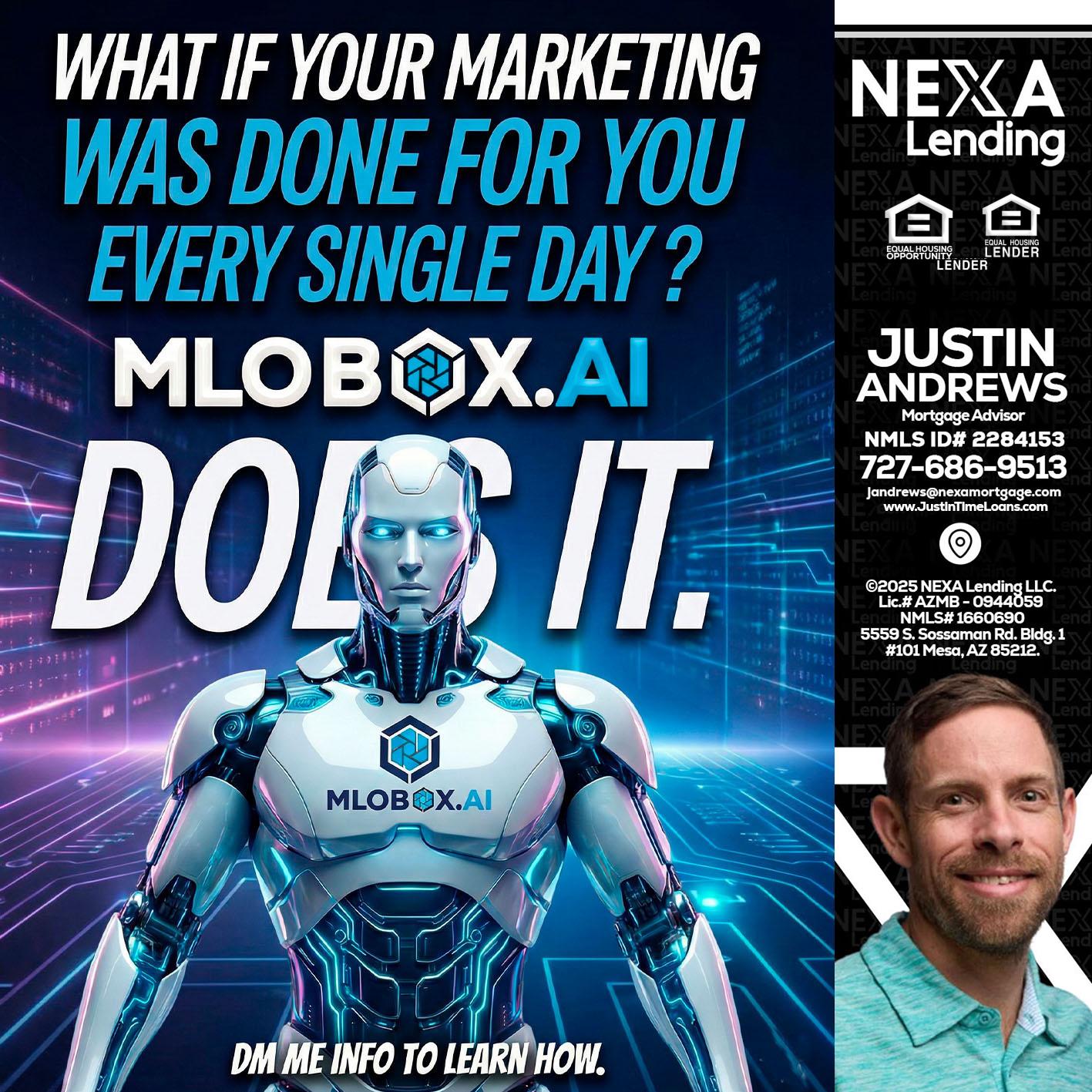 DOES IT - Justin Andrews -Mortgage Advisor