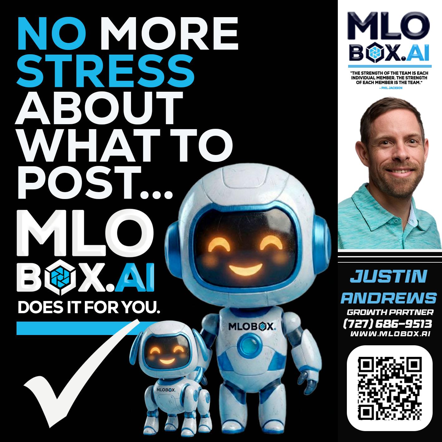 NO MORE STRESS - Justin Andrews -Mortgage Advisor