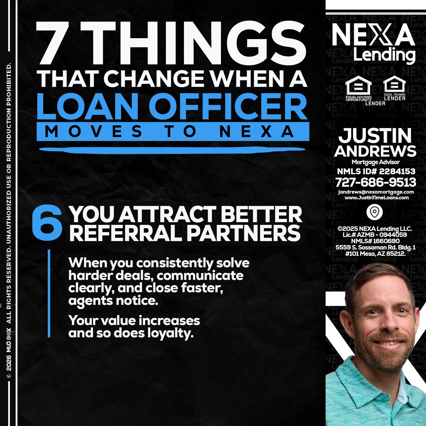 7 THINGS (6) - Justin Andrews -Mortgage Advisor