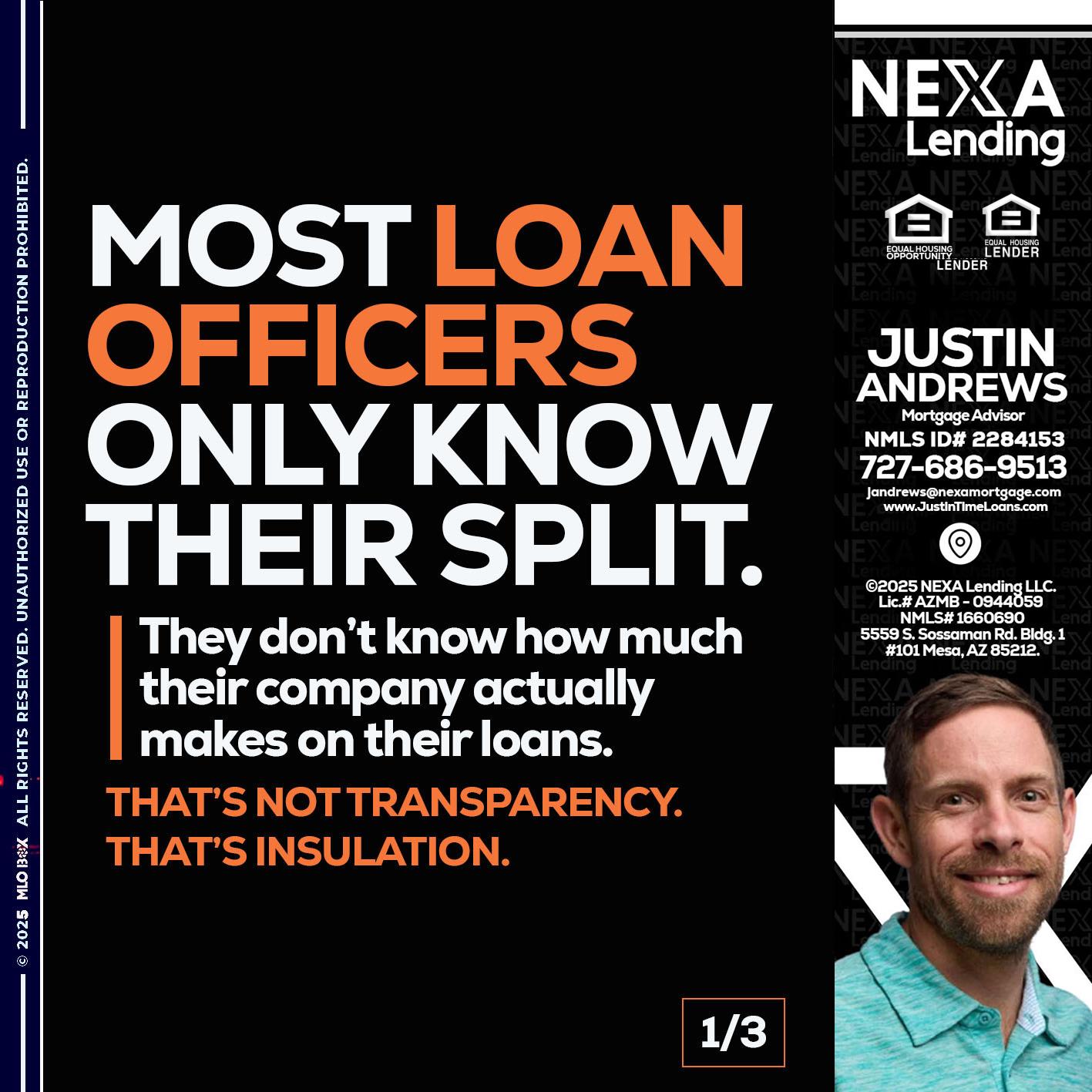1 OF 3 - Justin Andrews -Mortgage Advisor
