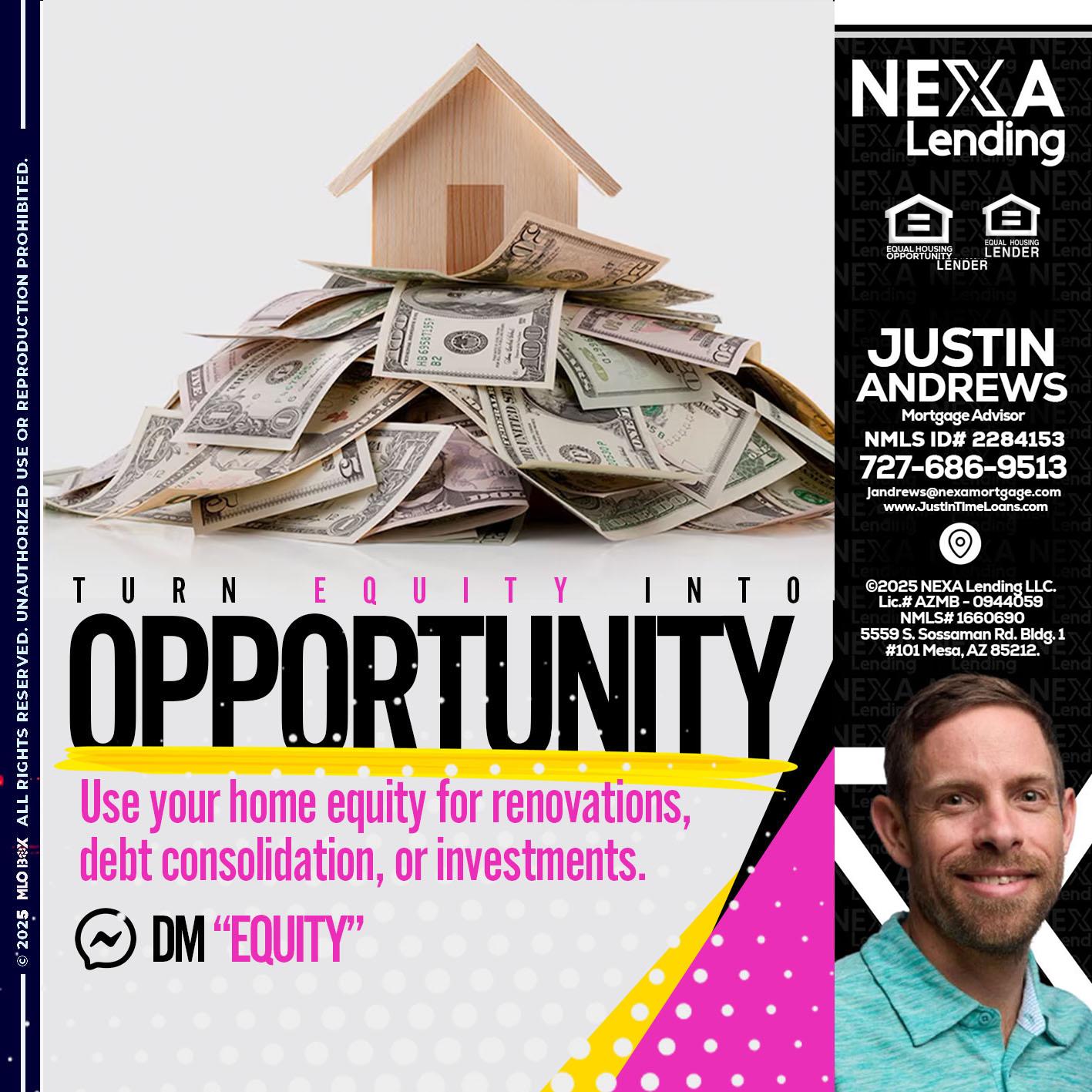 opportunity - Justin Andrews -Mortgage Advisor