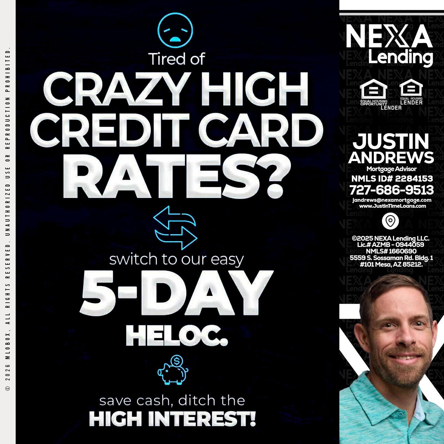 CRAZY HIGH - Justin Andrews -Mortgage Advisor