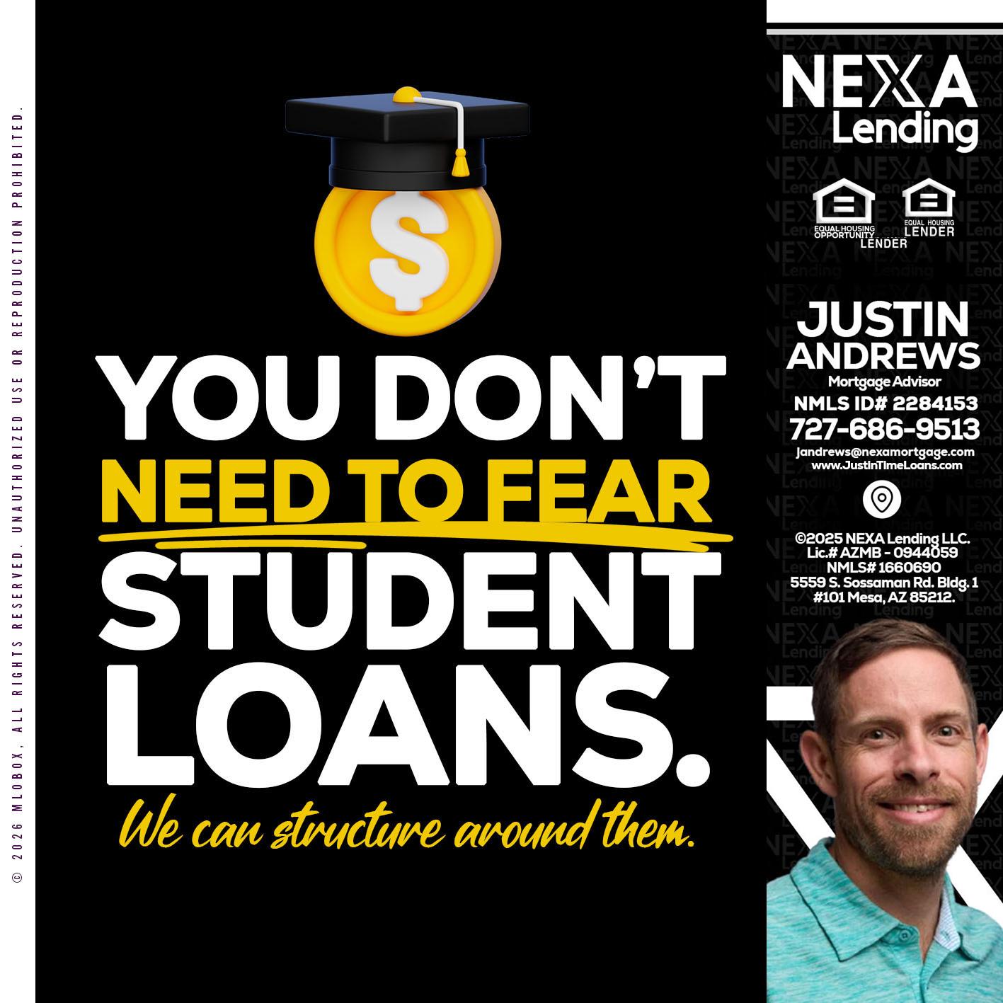 YOU DONT NEED - Justin Andrews -Mortgage Advisor