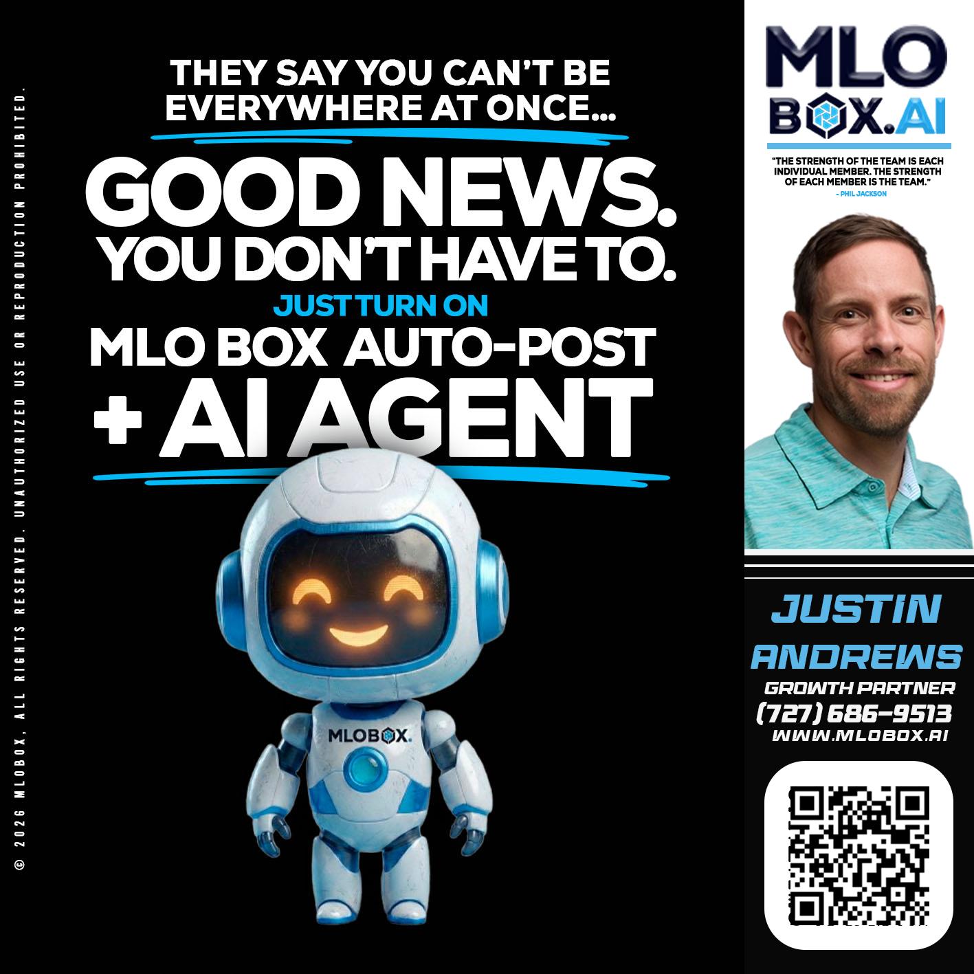 GOOD NEWS - Justin Andrews -Mortgage Advisor