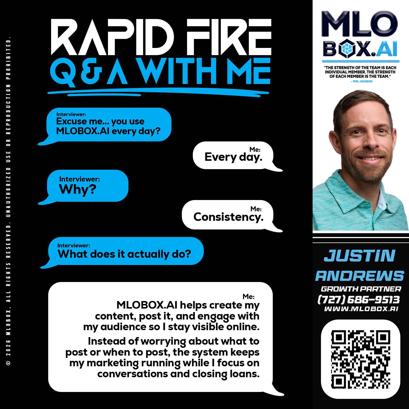 RAPID Q&A - Justin Andrews -Mortgage Advisor