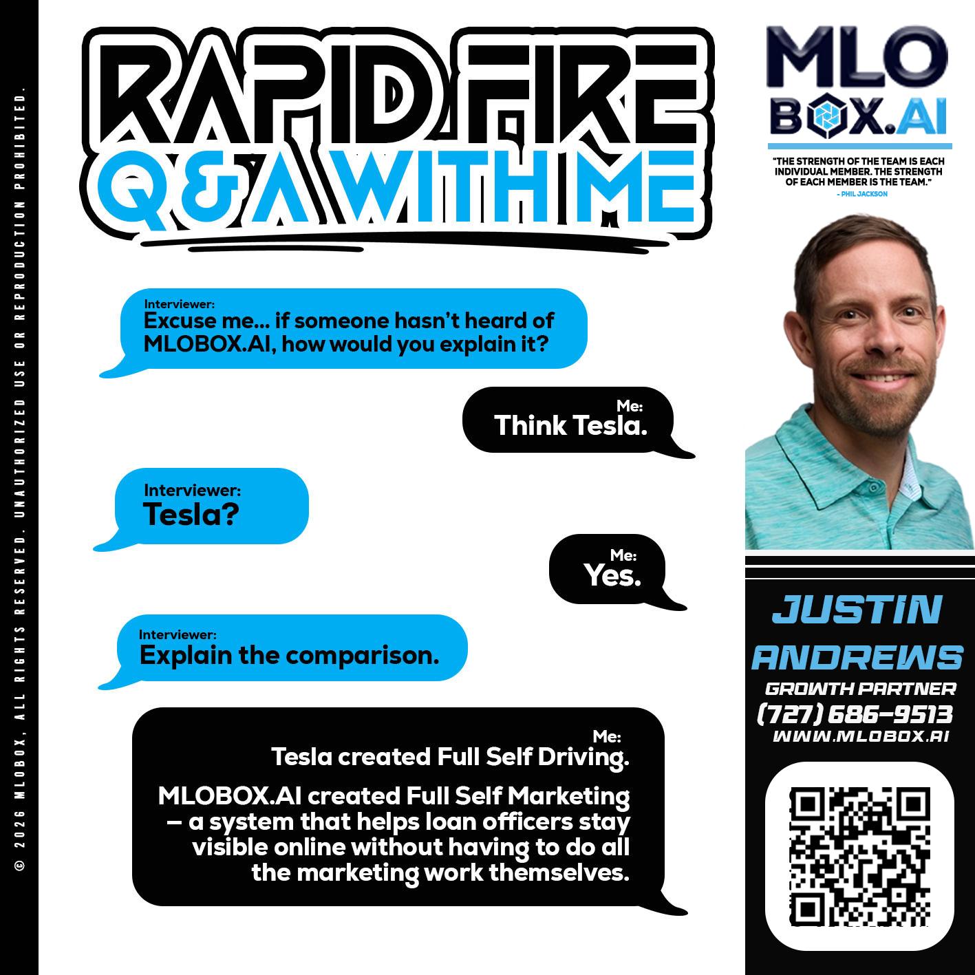 RAPID FIRE Q&A - Justin Andrews -Mortgage Advisor