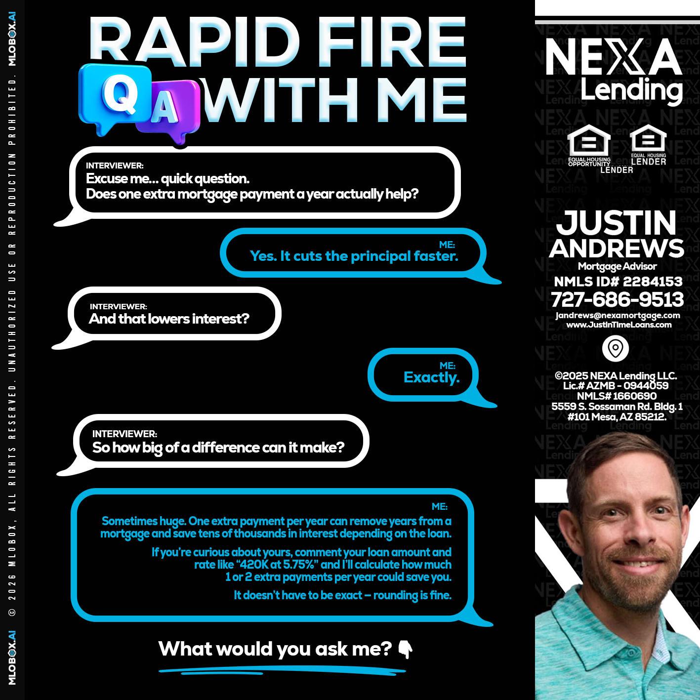 RAPID Q&A - Justin Andrews -Mortgage Advisor