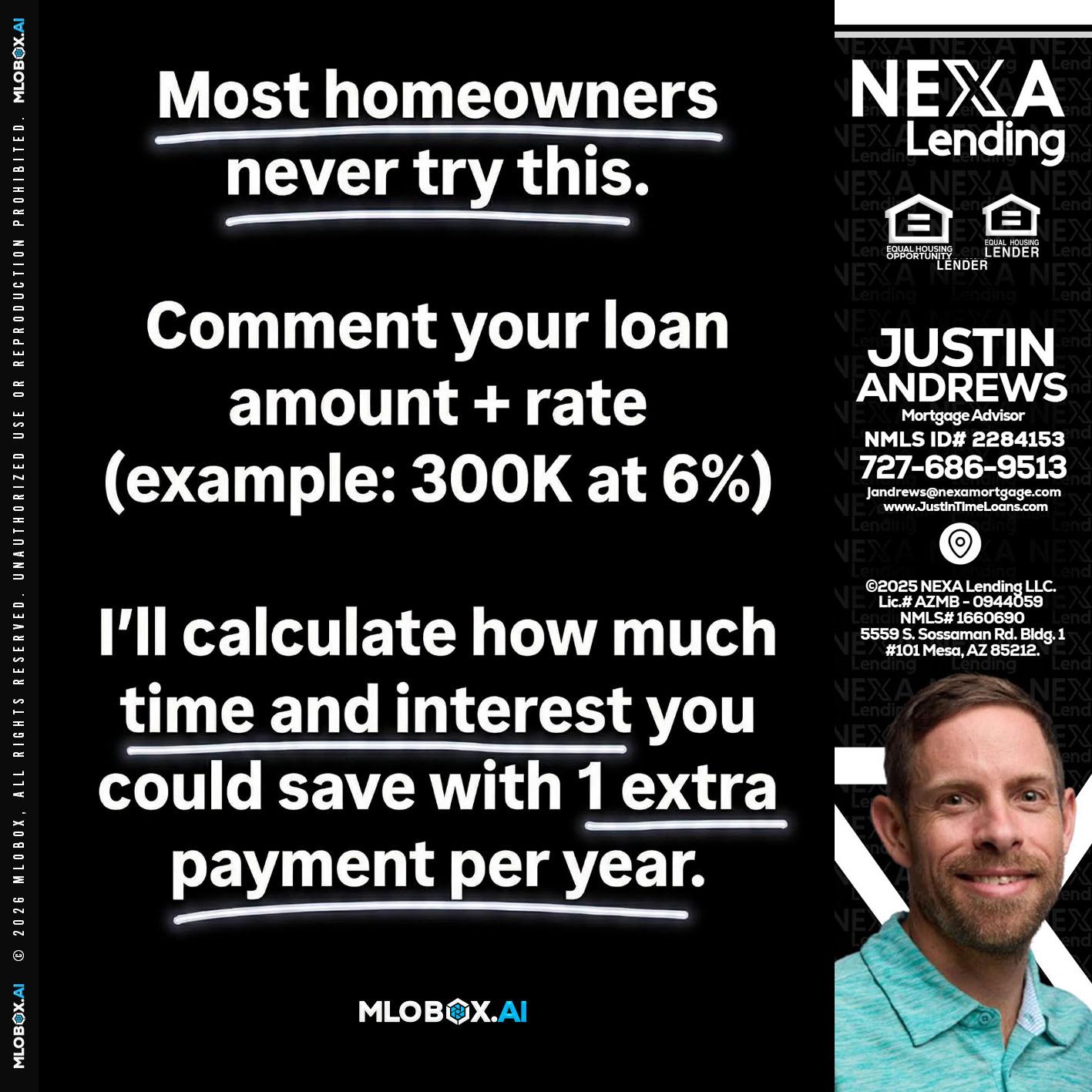 most owners - Justin Andrews -Mortgage Advisor