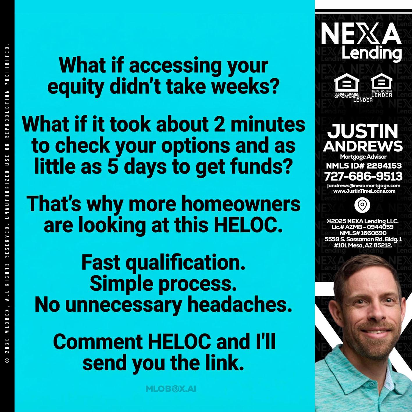 what if - Justin Andrews -Mortgage Advisor