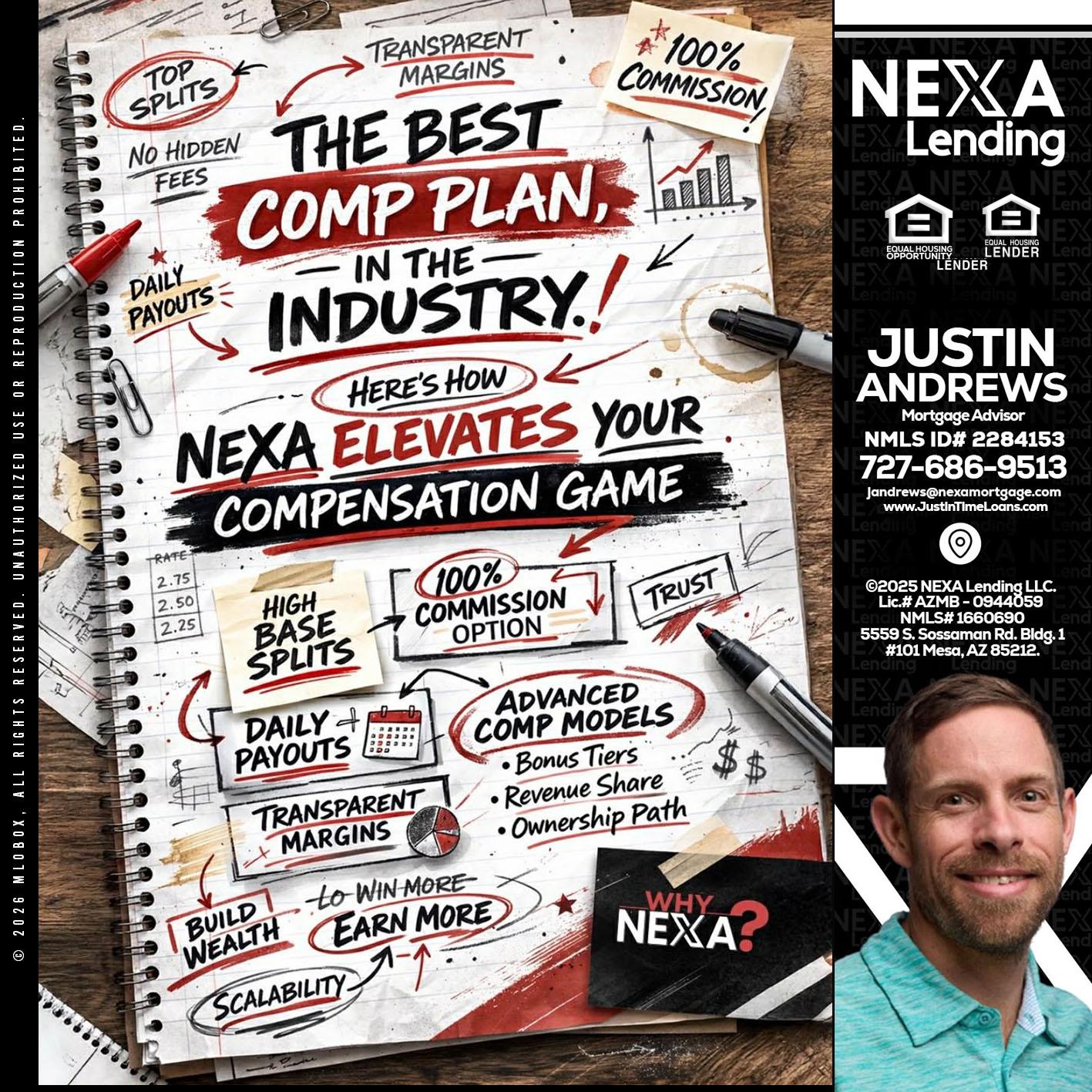THE BEST COMP - Justin Andrews -Mortgage Advisor