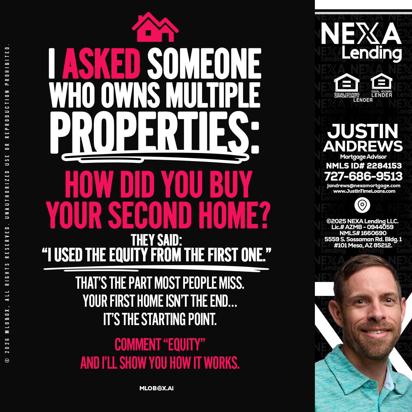 I ASKED SOMEONE - Justin Andrews -Mortgage Advisor