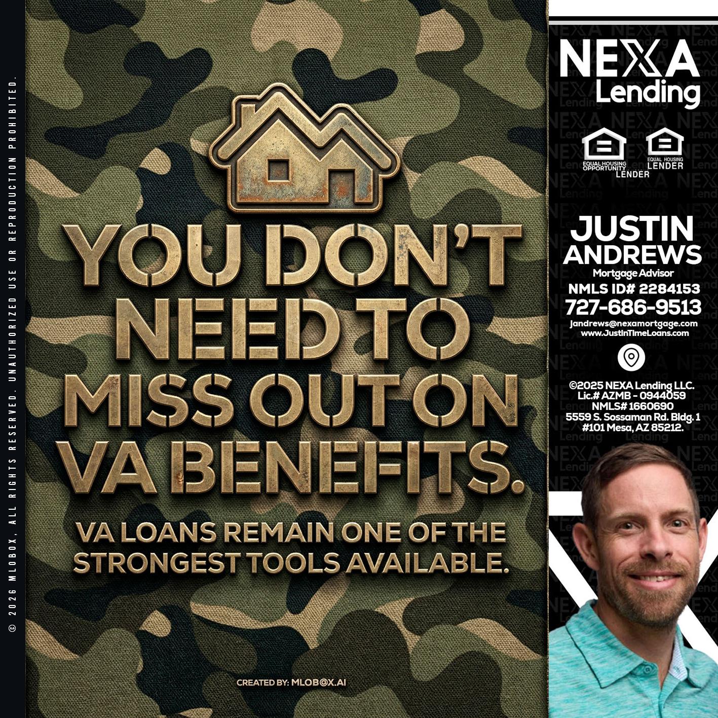 you don't need - Justin Andrews -Mortgage Advisor
