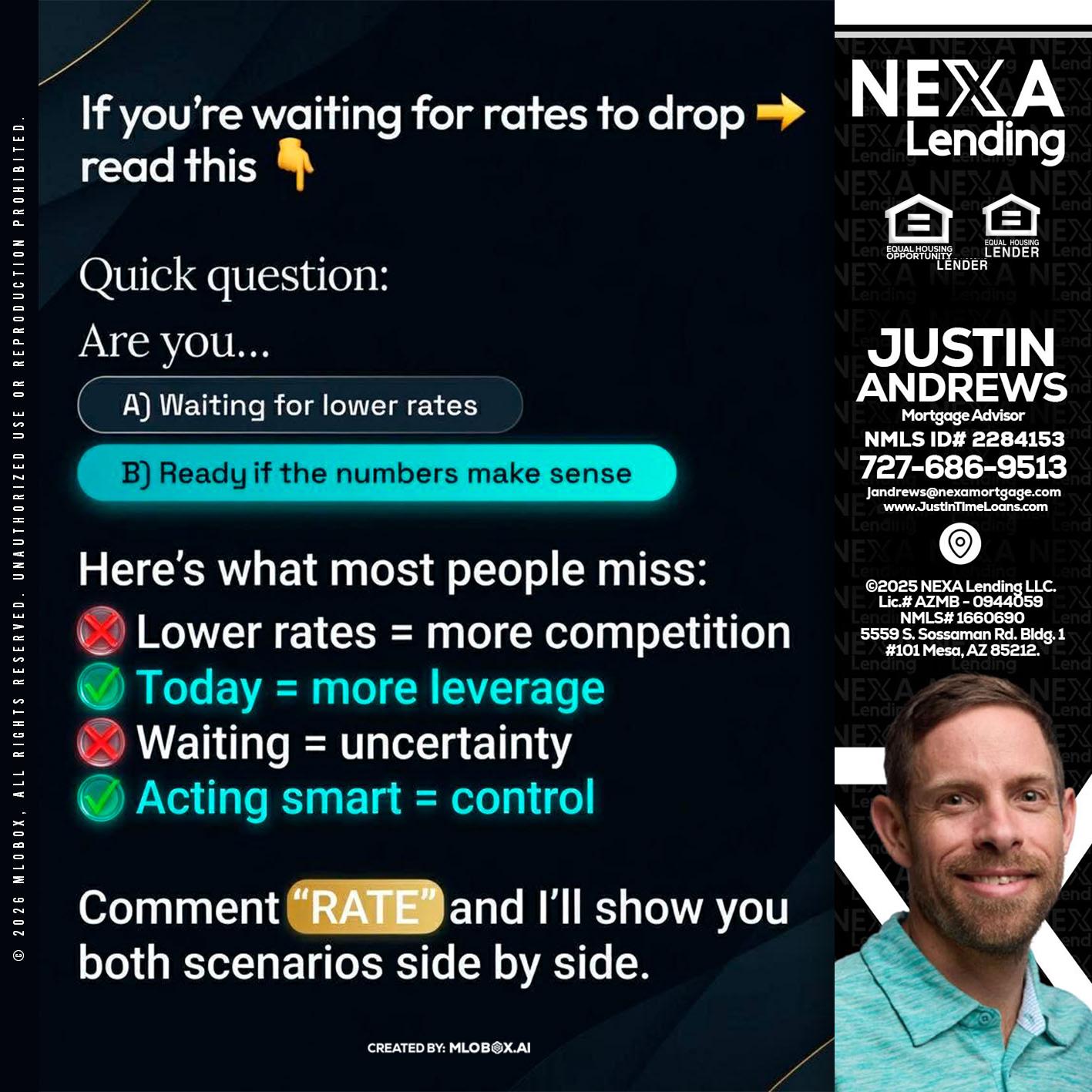 IF YOU ARE - Justin Andrews -Mortgage Advisor