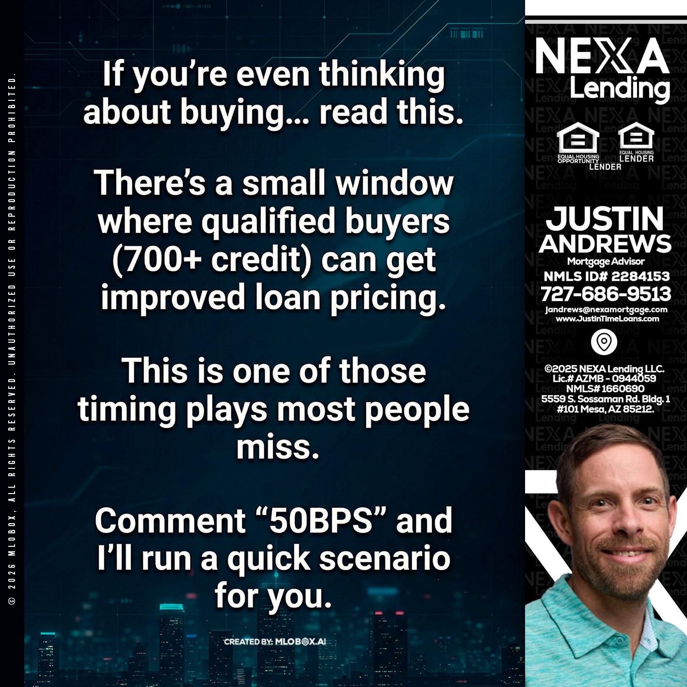 IF YOU EVER - Justin Andrews -Mortgage Advisor
