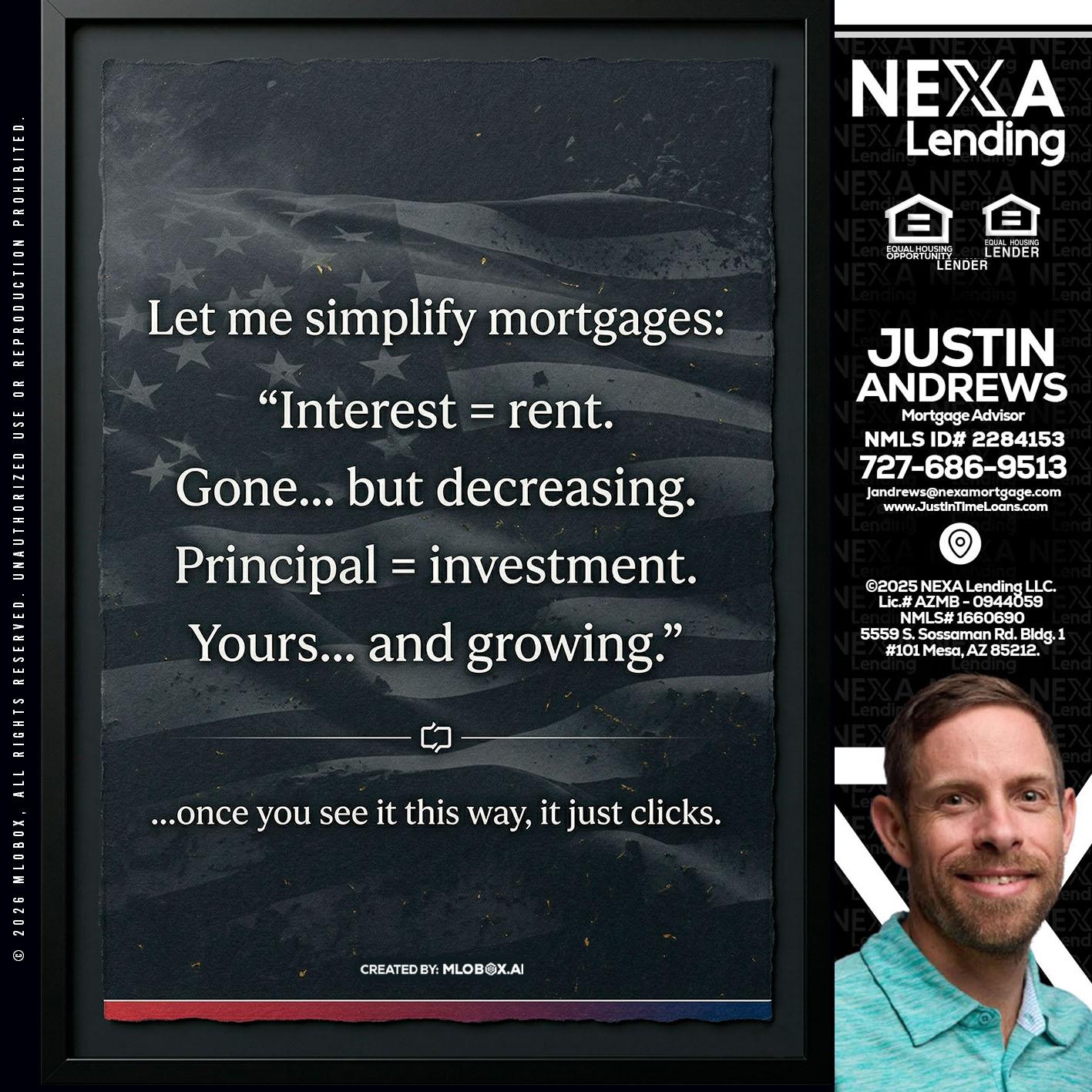 LET ME SIMPLIFY - Justin Andrews -Mortgage Advisor