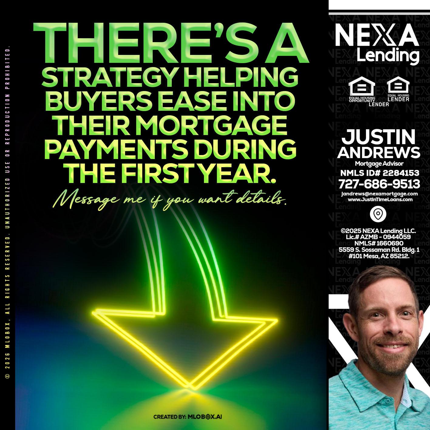 THERES A STATEGY - Justin Andrews -Mortgage Advisor