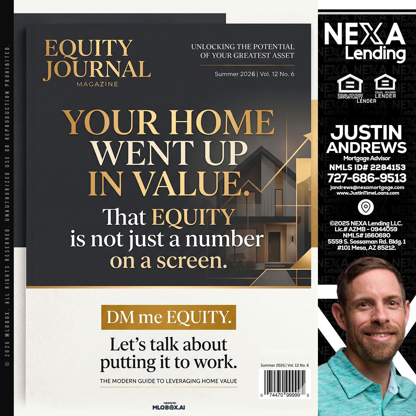 YOUR HOME - Justin Andrews -Mortgage Advisor