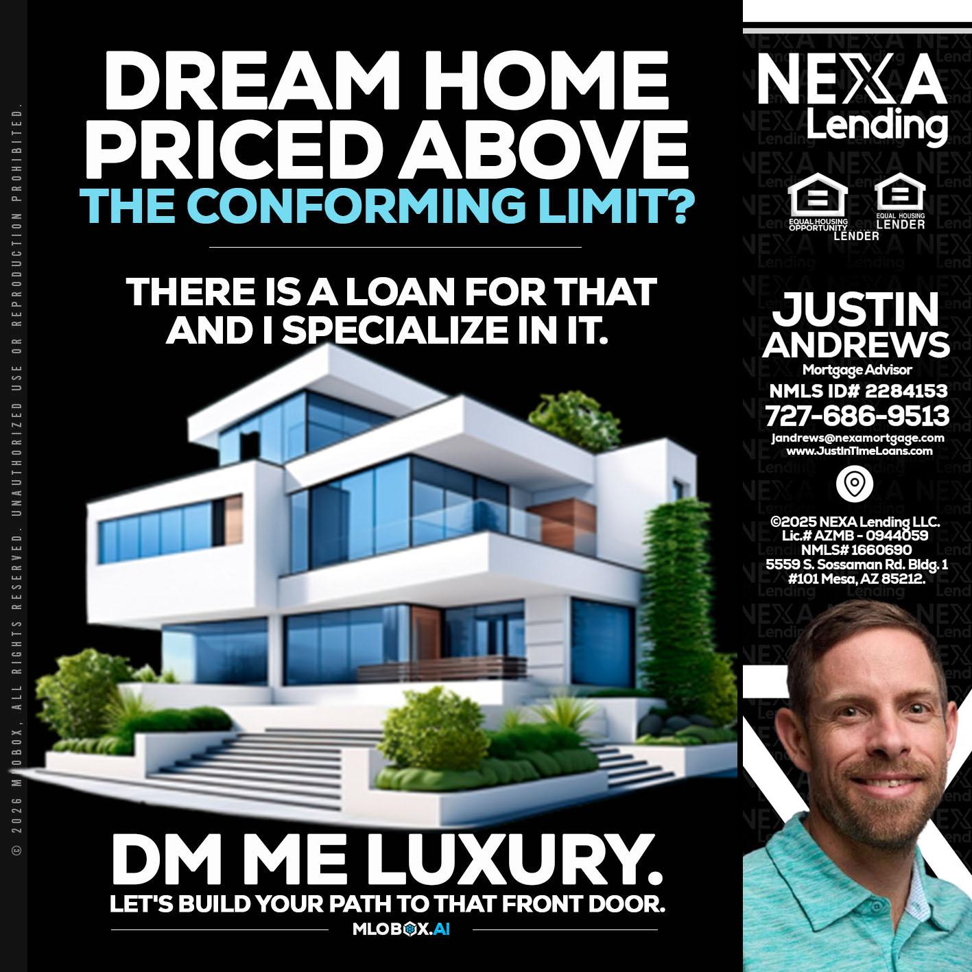 DREAM HOME - Justin Andrews -Mortgage Advisor