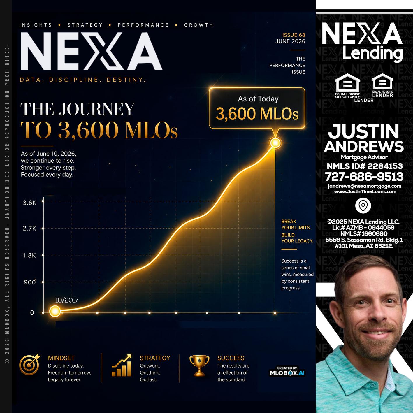 NEXA 3.6K - Justin Andrews -Mortgage Advisor