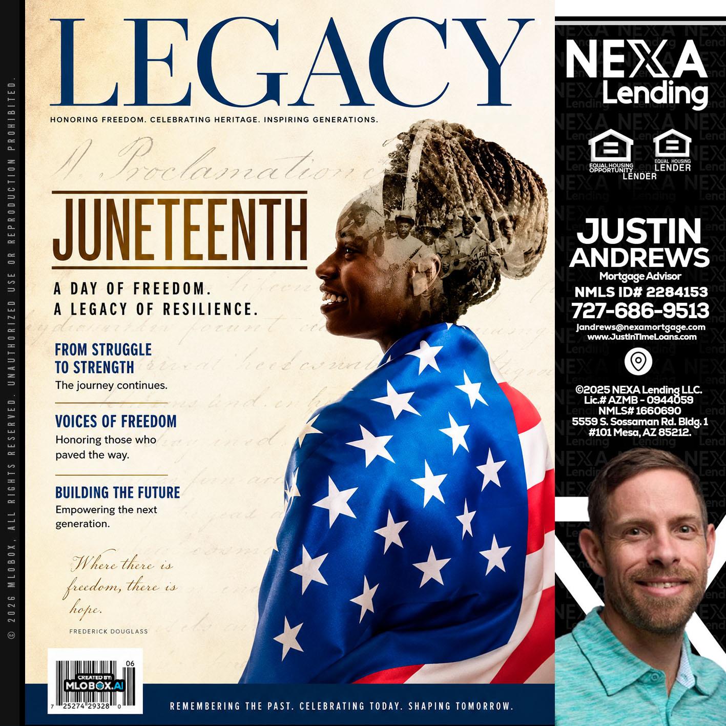 LEGACY - Justin Andrews -Mortgage Advisor