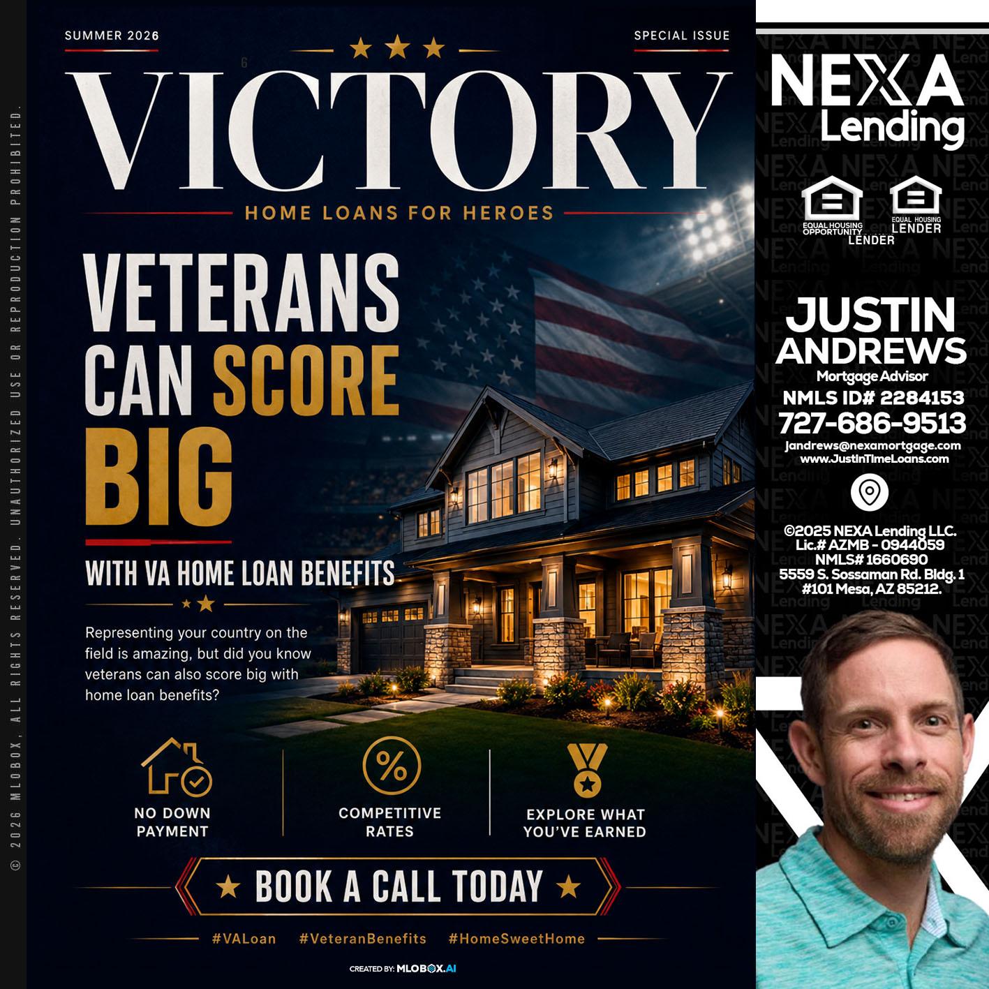 VICTORY - Justin Andrews -Mortgage Advisor