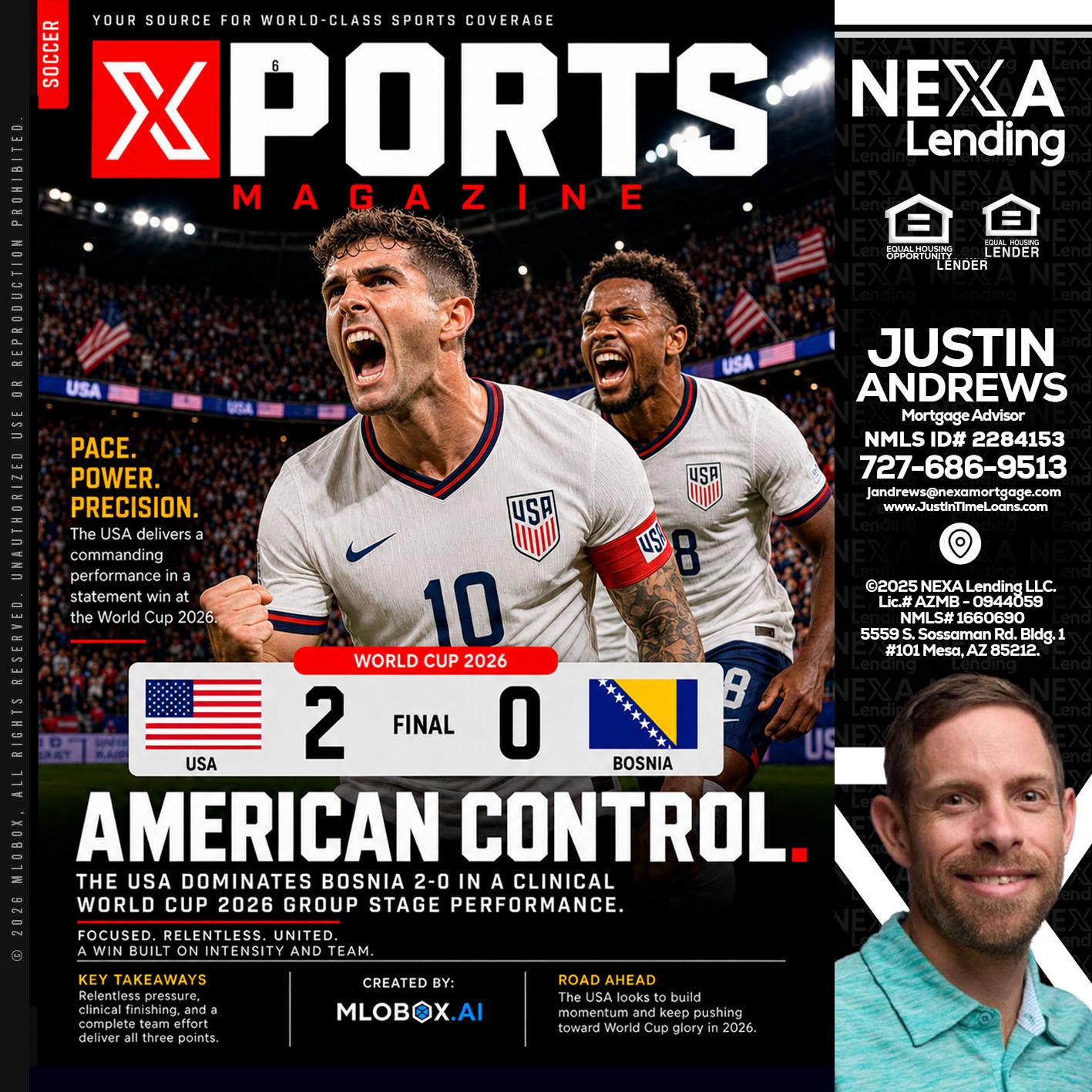 AMERICAN CONTROL - Justin Andrews -Mortgage Advisor