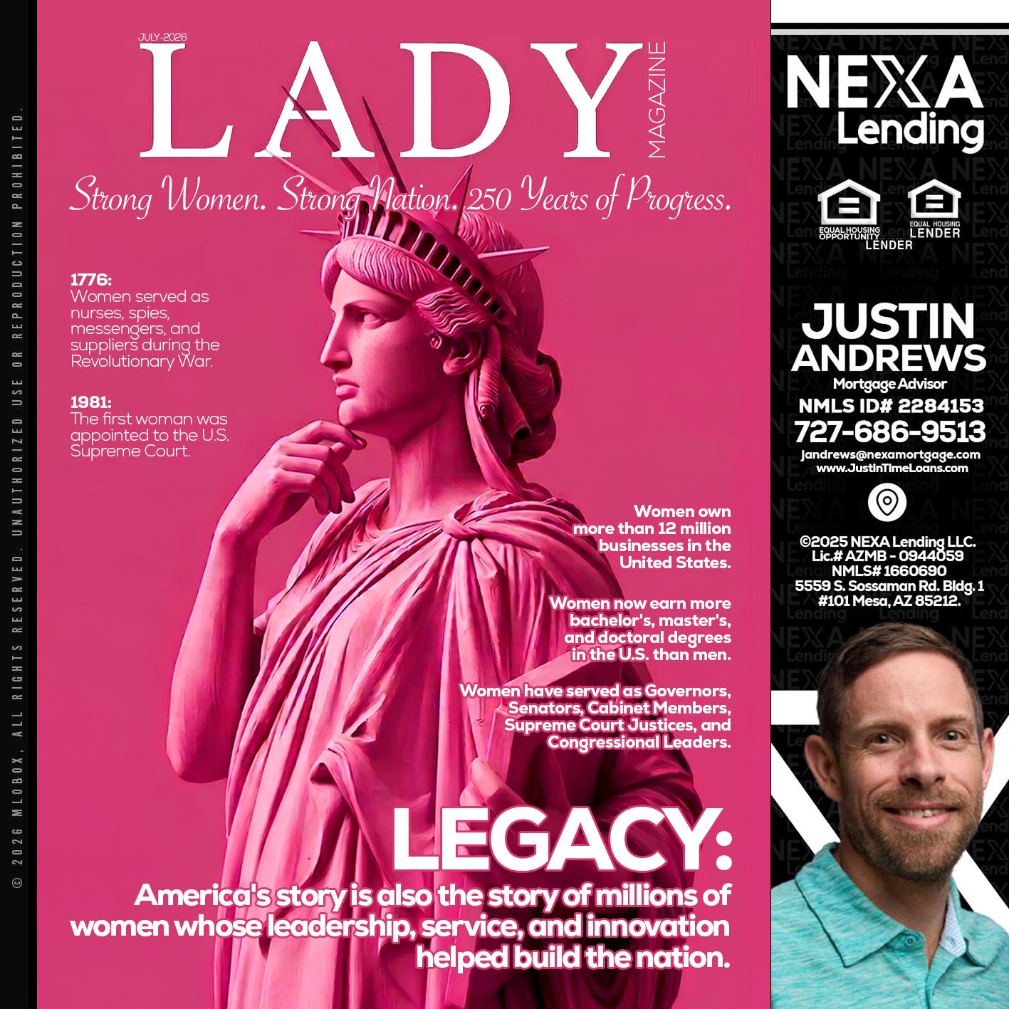 LADY LIBERTY! - Justin Andrews -Mortgage Advisor