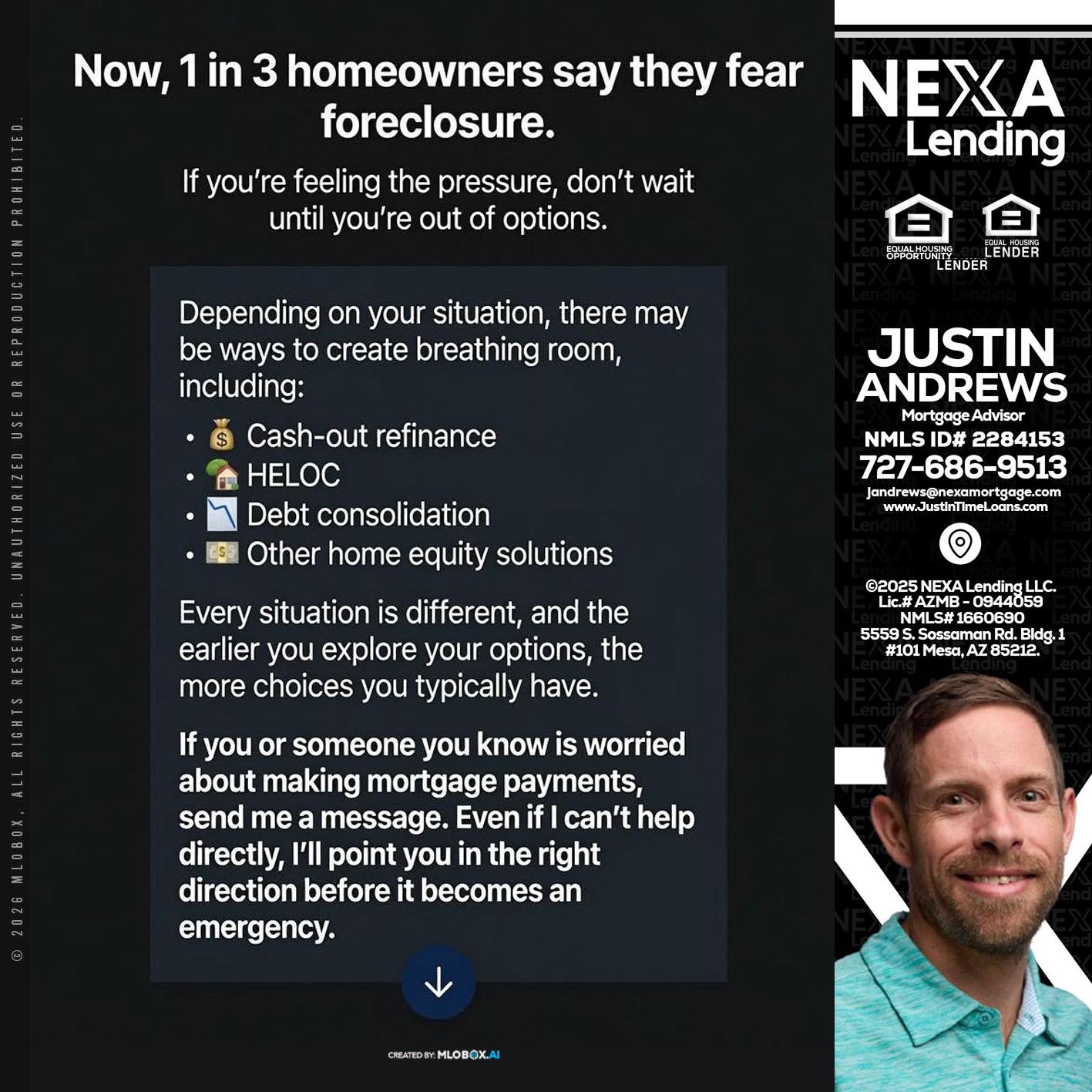 NOW - Justin Andrews -Mortgage Advisor