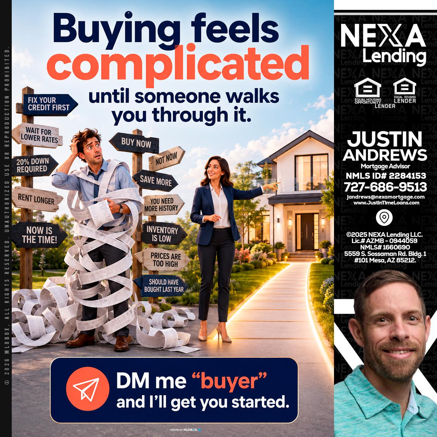 buying feels - Justin Andrews -Mortgage Advisor