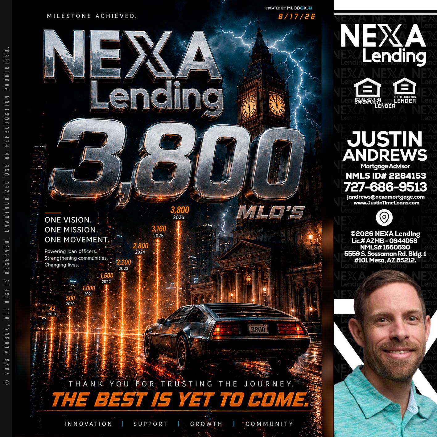 3800 future - Justin Andrews -Mortgage Advisor