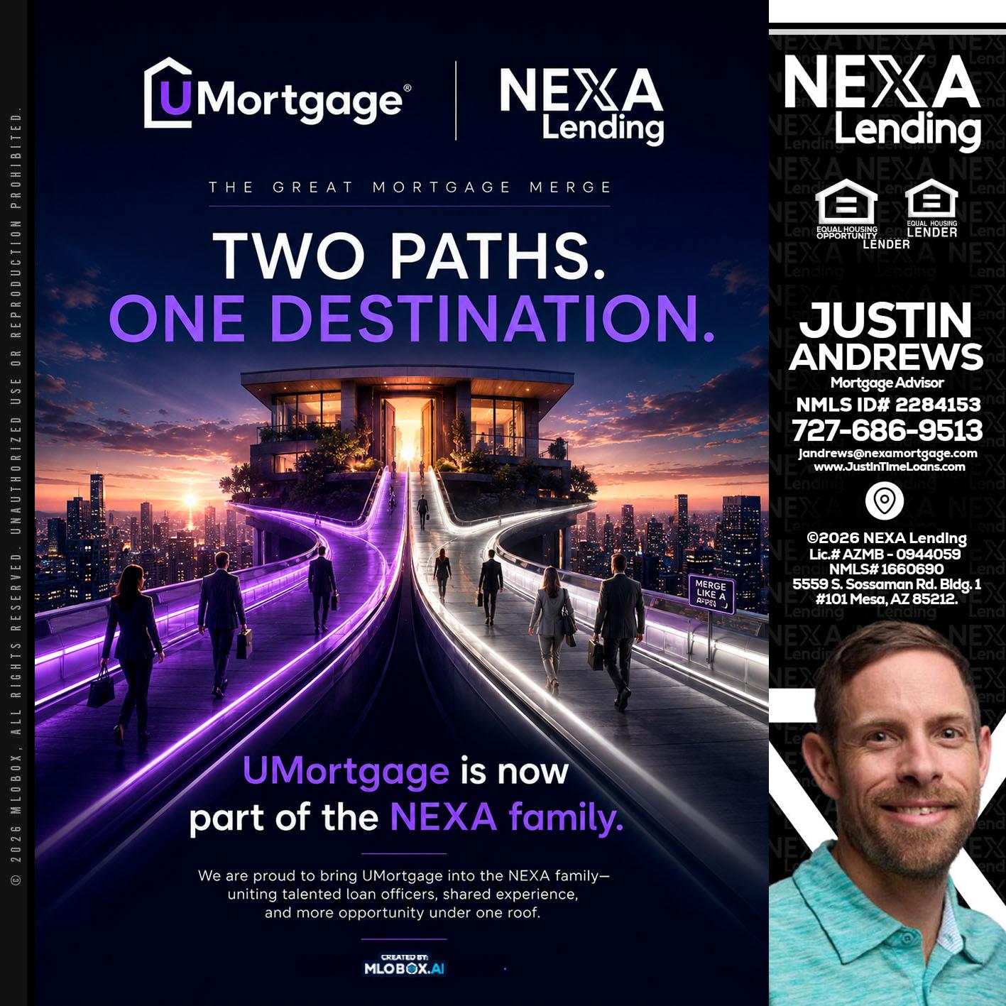two path - Justin Andrews -Mortgage Advisor