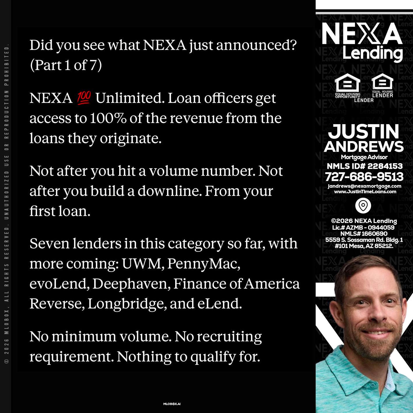 DID YOU KNOW - Justin Andrews -Mortgage Advisor