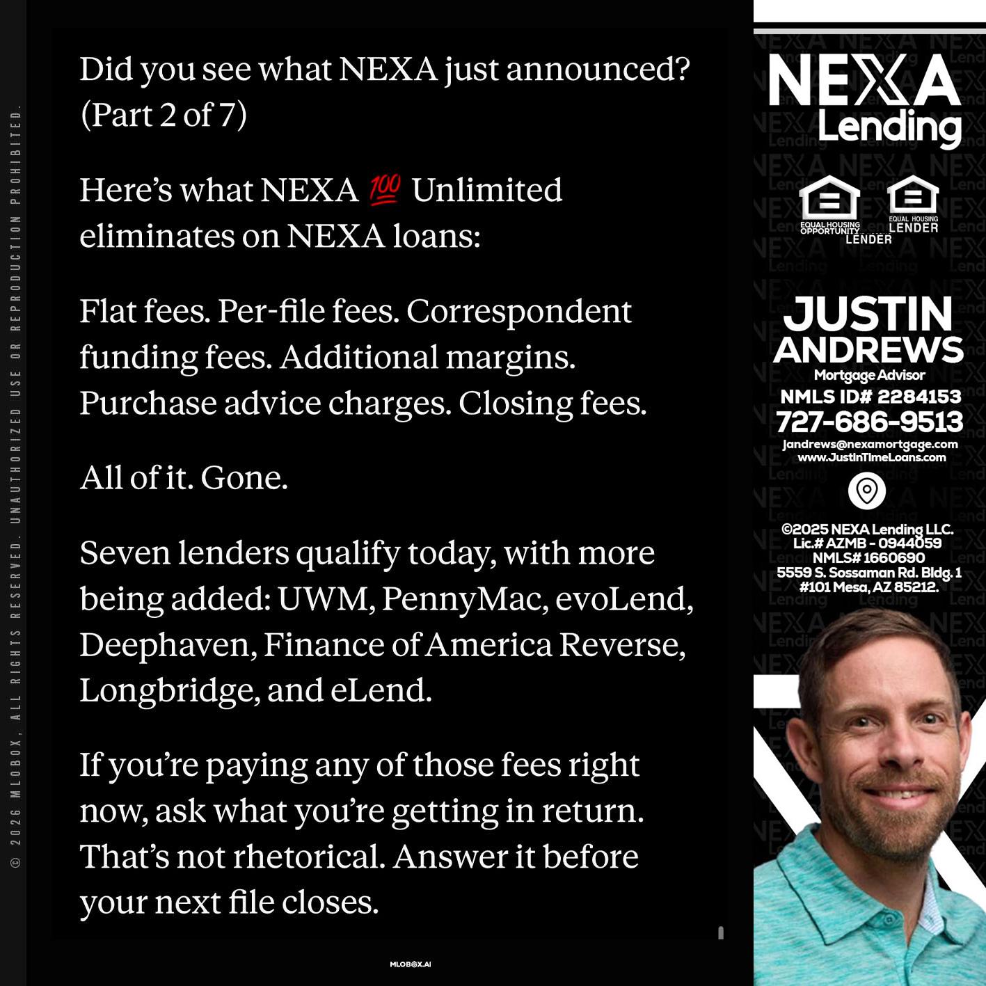 2 OF 7 - Justin Andrews -Mortgage Advisor