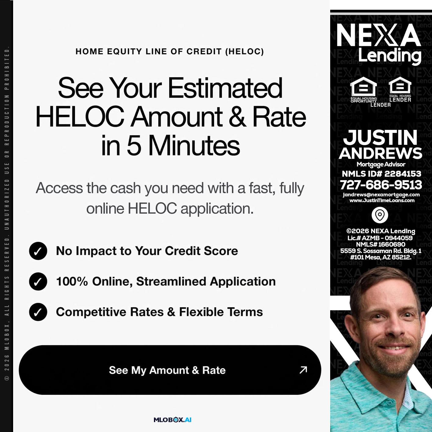 HELOC - Justin Andrews -Mortgage Advisor