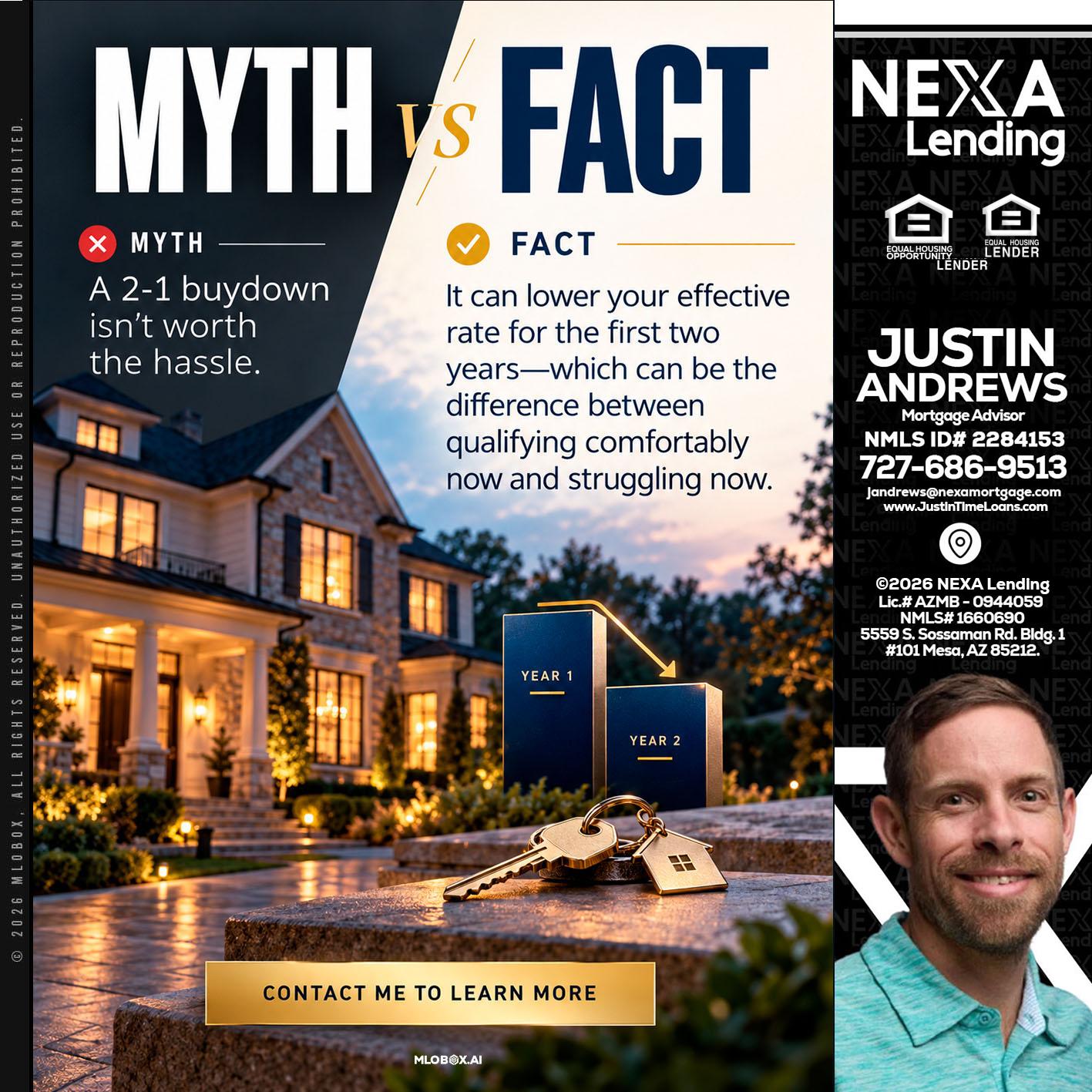 MYTH VS FACT - Justin Andrews -Mortgage Advisor